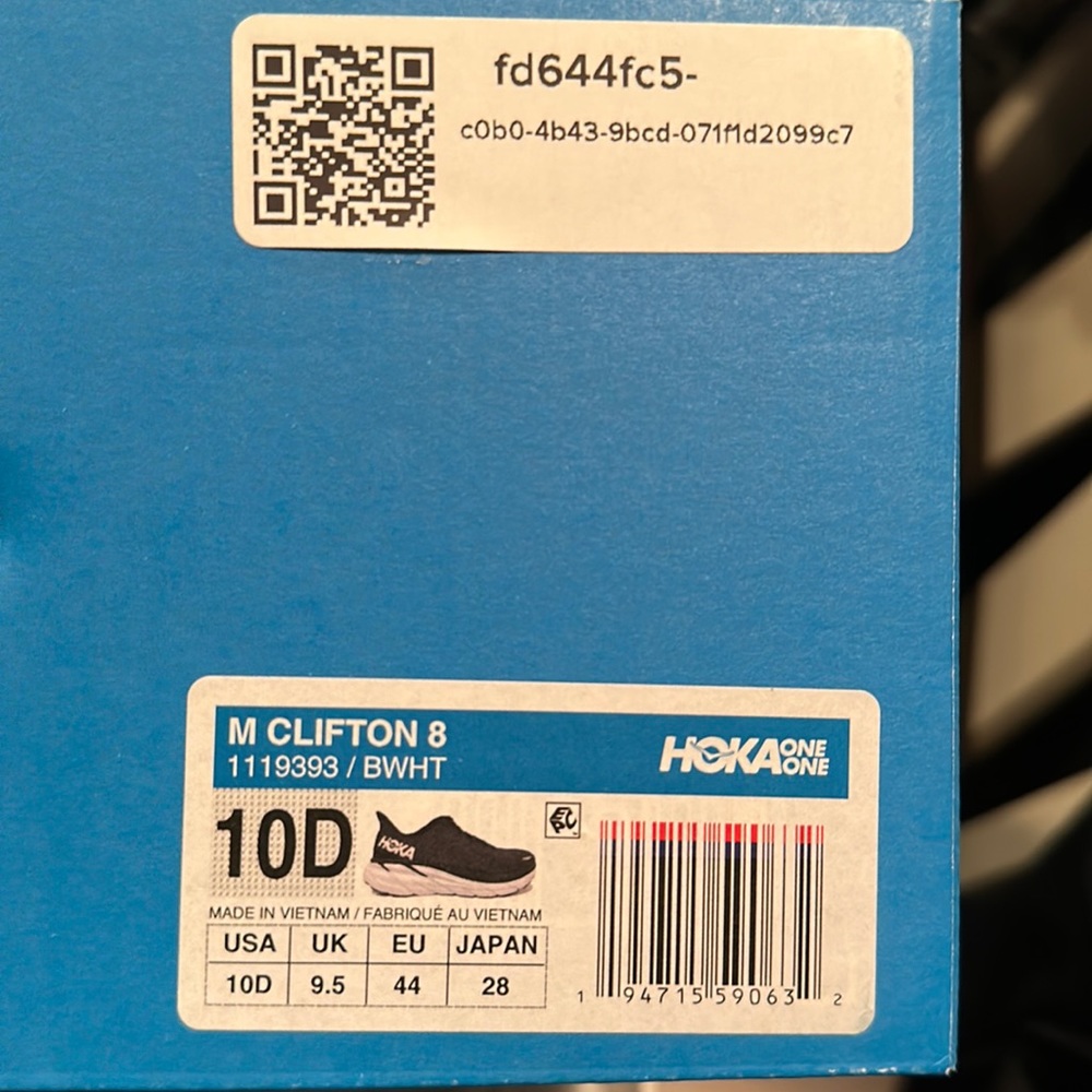 M Clifton 8 - Men’s Size 10